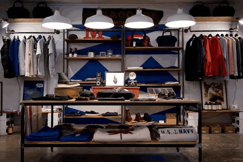 Retail store interior